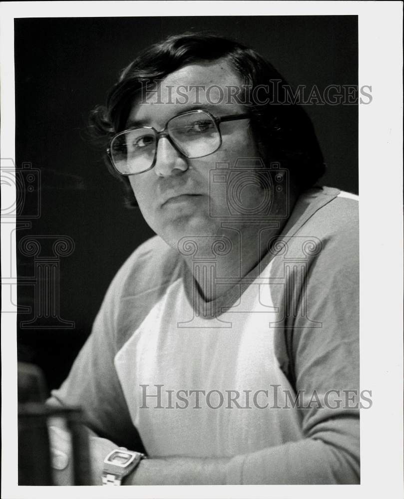 1977 Press Photo University of Houston football player Ramon Rosales - hps16900 - Historic Images