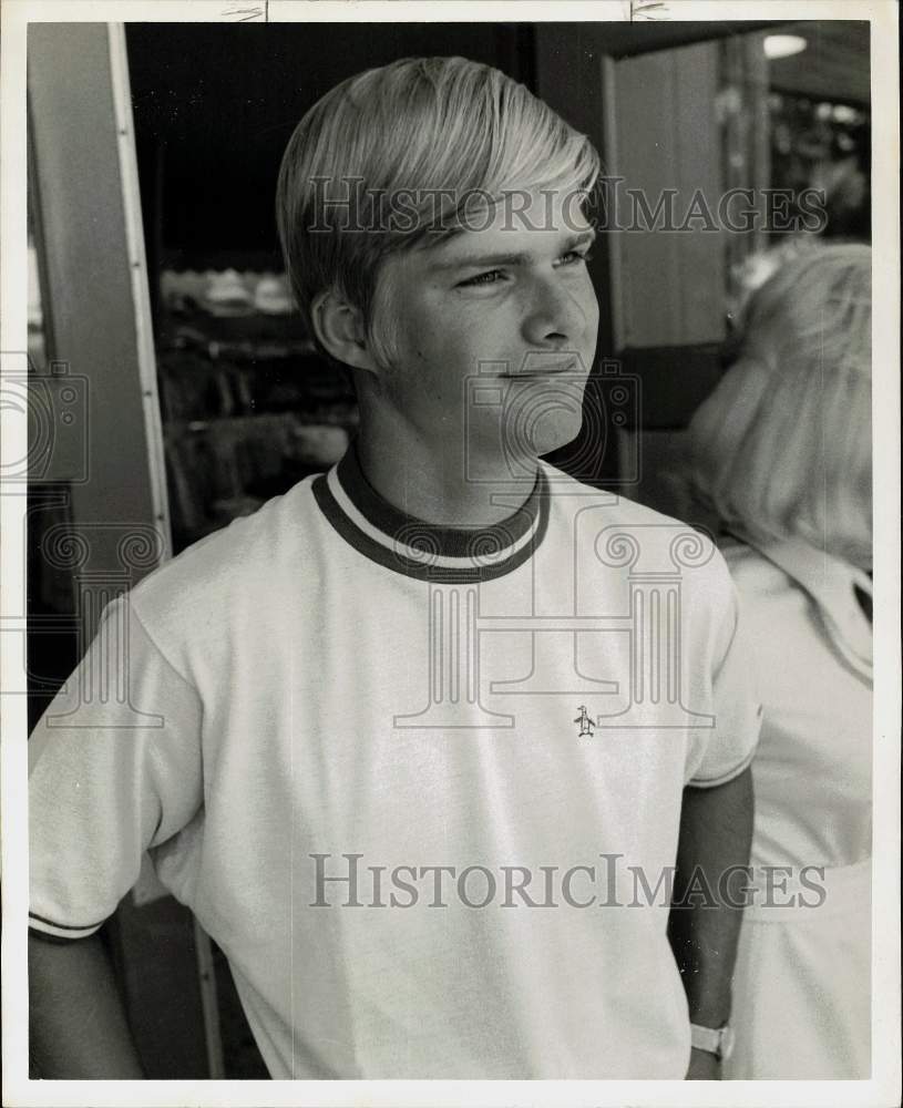 1970 Press Photo Junior Golfer Eben Dennis - hps18700 - Historic Images