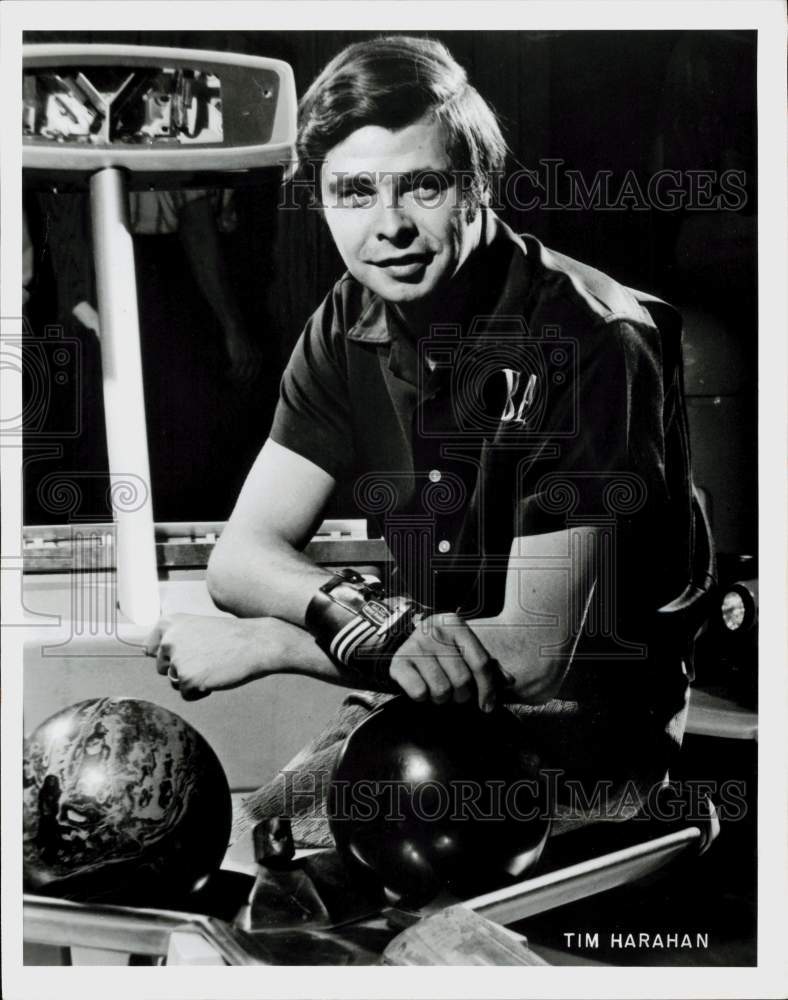 1972 Press Photo Bowler Tim Harahan - hps18986 - Historic Images