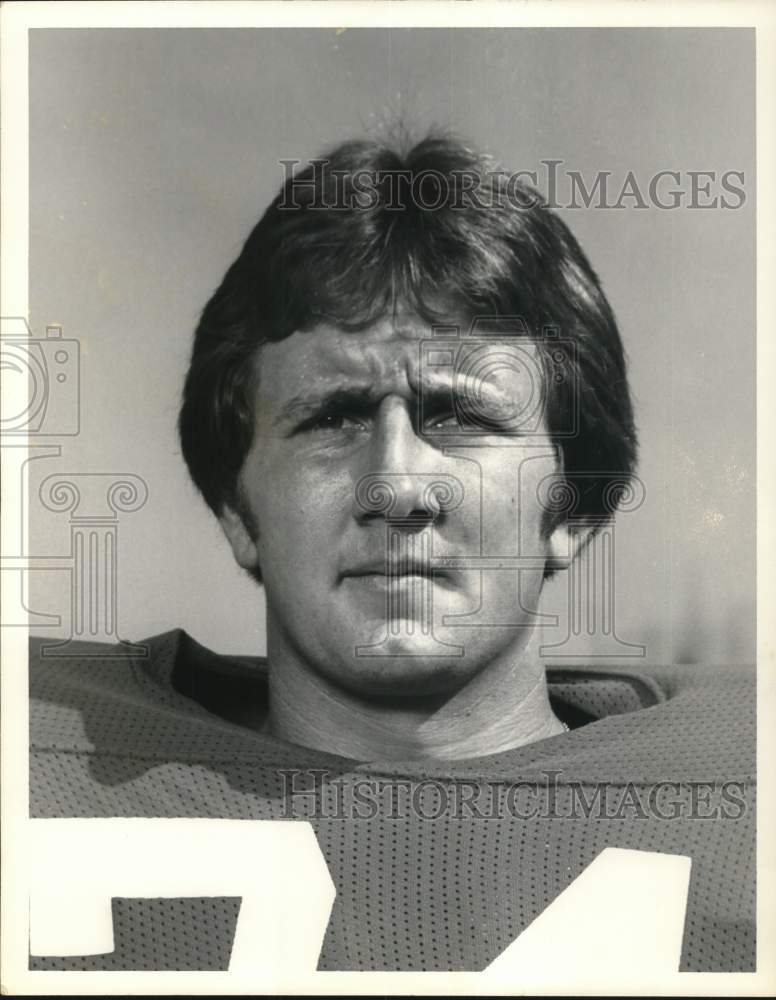 Press Photo Brigham Young college football player Nick Eyre - hps20200- Historic Images