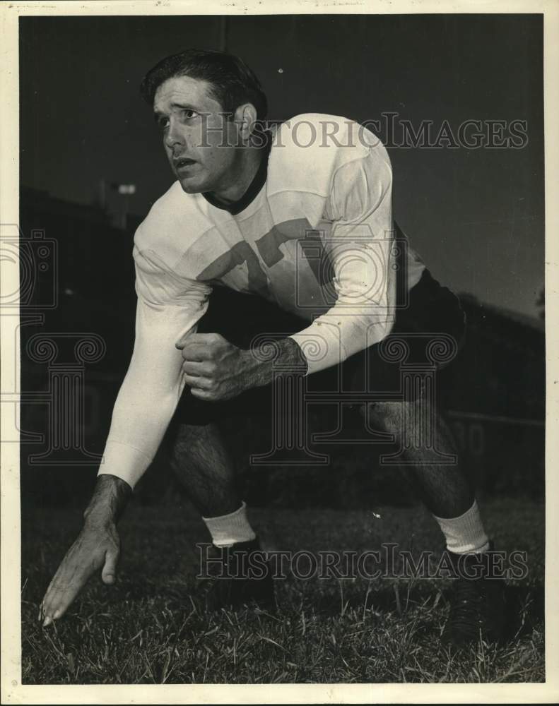 1958 Press Photo Football player Billy Hair of Walterboro, South Carolina- Historic Images