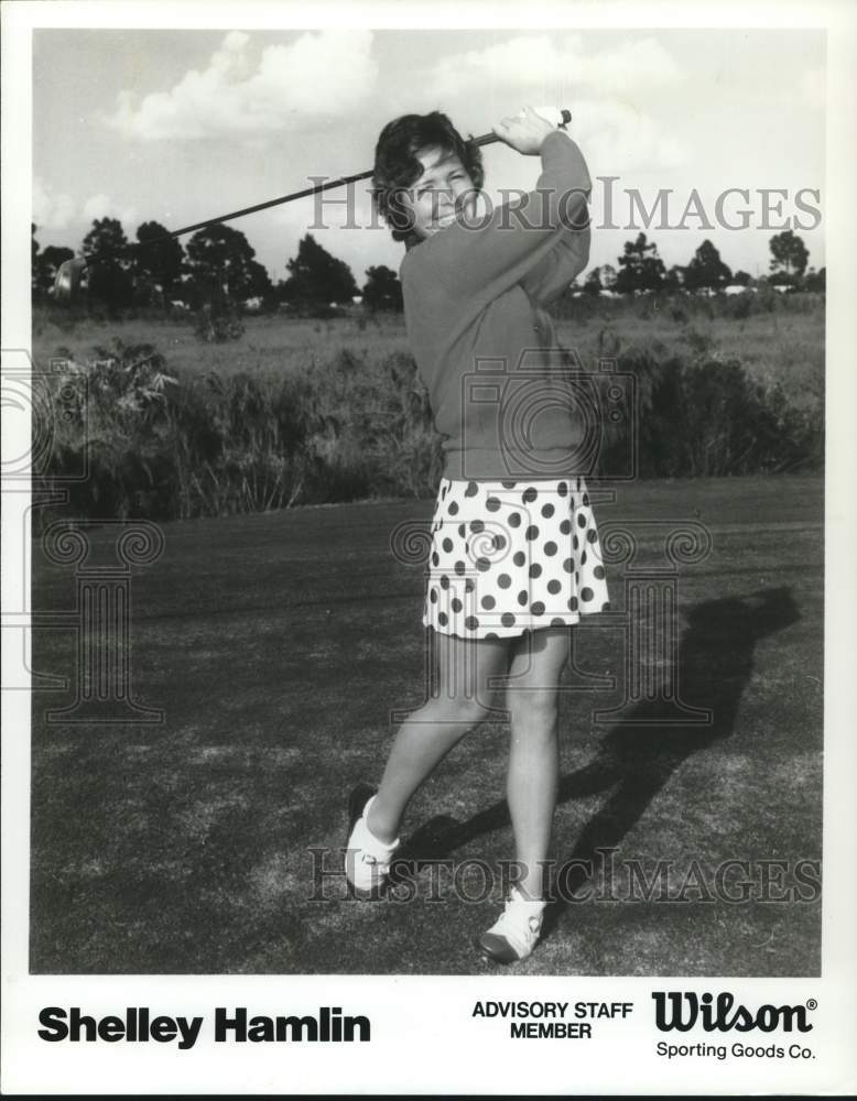 1978 Press Photo Golfer Shelley Hamlin - hps20684 - Historic Images