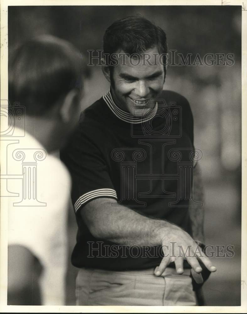 1970 Press Photo Golfer Daryle Lamonica with Mahaffey of University of Houston - Historic Images