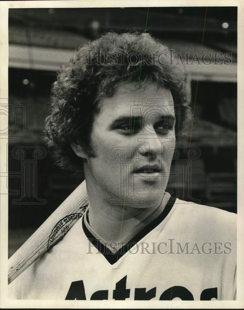 1975 Press Photo Houston Astros baseball player Doug Konieczny - hps20991- Historic Images
