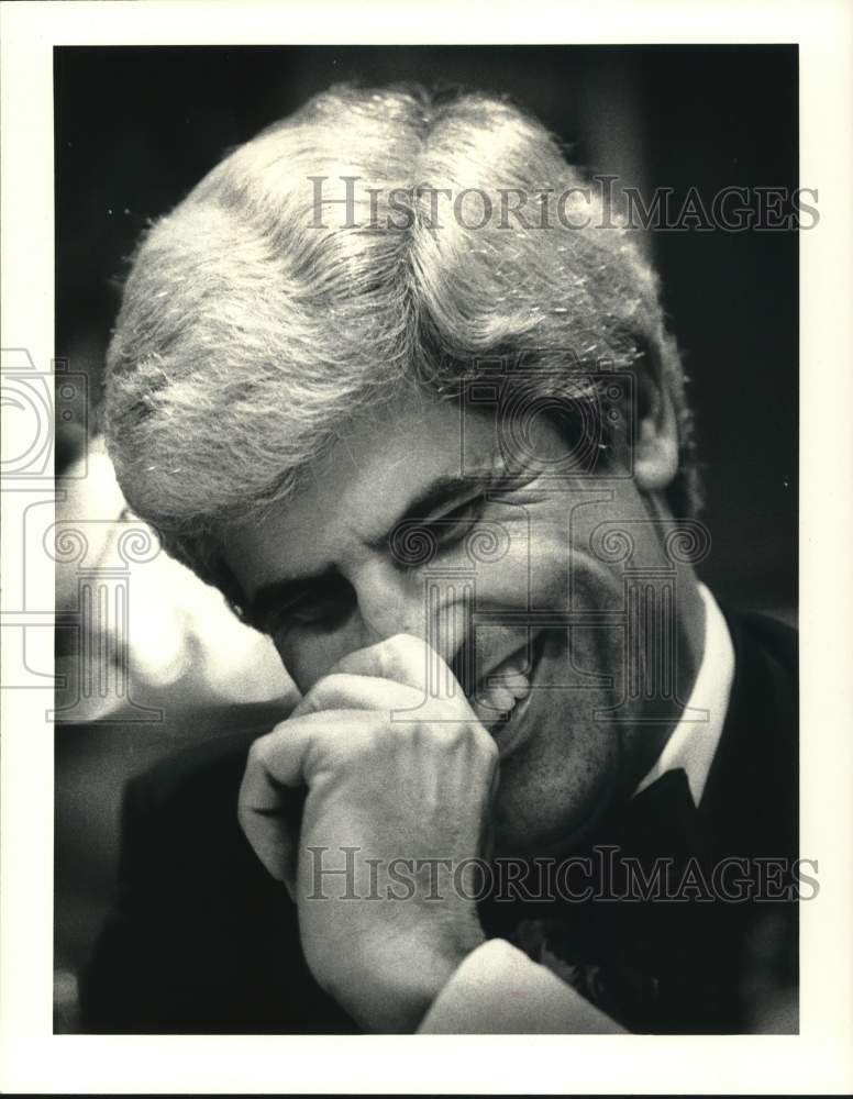 1981 Press Photo Houston Rockets Basketball Coach Del Harris - hps21011 - Historic Images