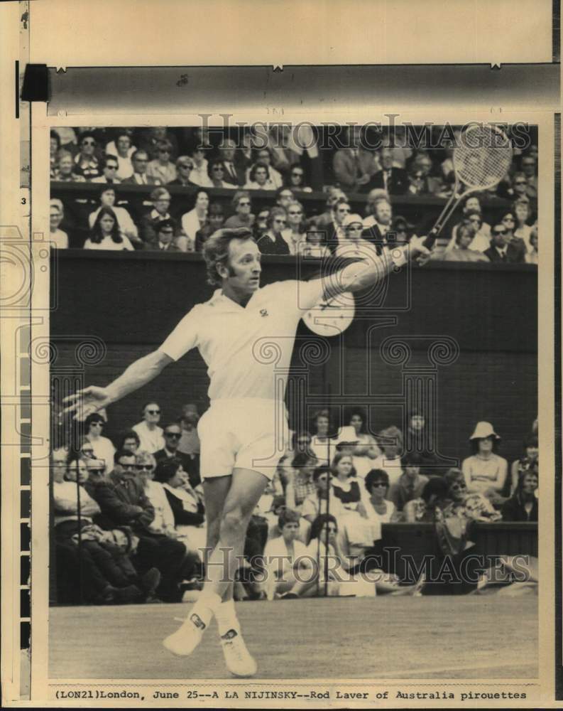 Press Photo Tennis player Rod Lave of Australia in London - hps21127- Historic Images