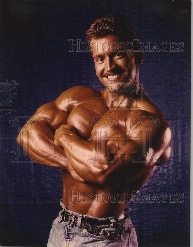 Press Photo Bodybuilder Lee Labrada - hps21161- Historic Images