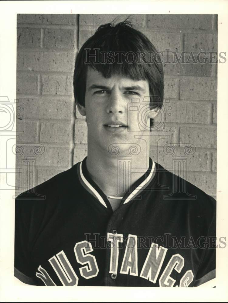 1985 Press Photo Westfield All-Greater Houston baseball catcher Brian Johnson - Historic Images