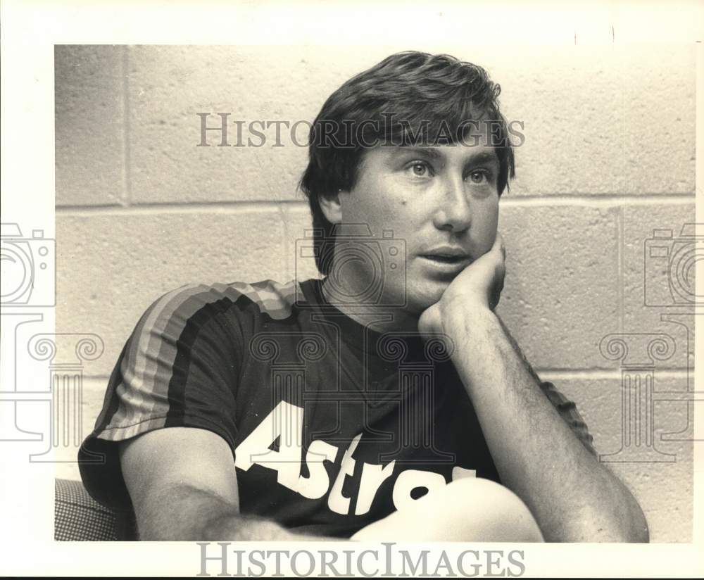 1984 Press Photo Houston Astros Baseball Player Ray Knight - hps23037 - Historic Images