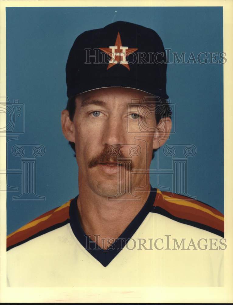 1989 Press Photo Houston Astros Baseball Player Danny Darwin - hps23729 - Historic Images