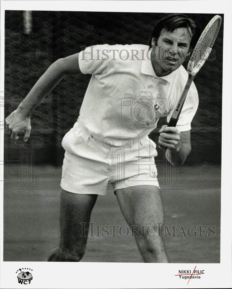 1976 Press Photo Nikki Pilic, Yugoslavian professional tennis player - hpx07432- Historic Images