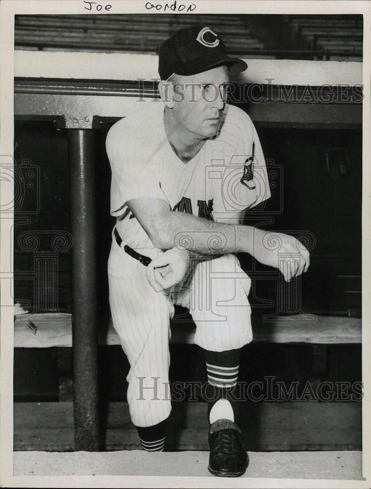 1960 Press Photo Cleveland Indians baseball manager Joe Gordon - hpx08196 - Historic Images