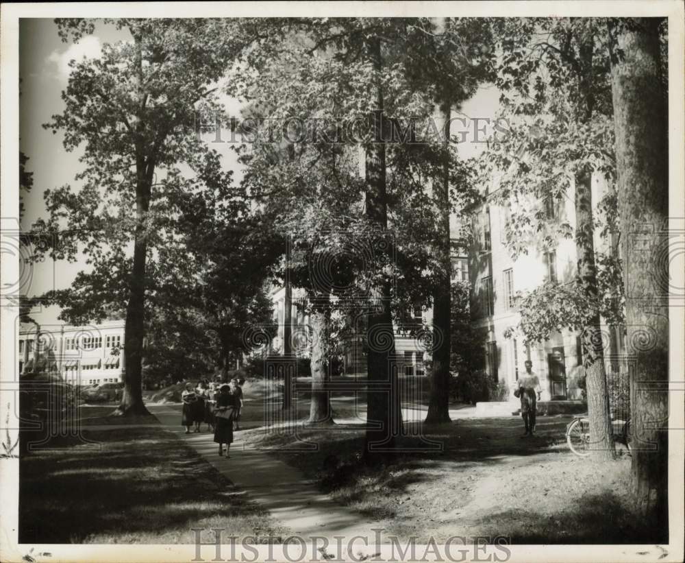 1958 Press Photo Stephen F. Austin State College in Nacogdoches, Texas- Historic Images