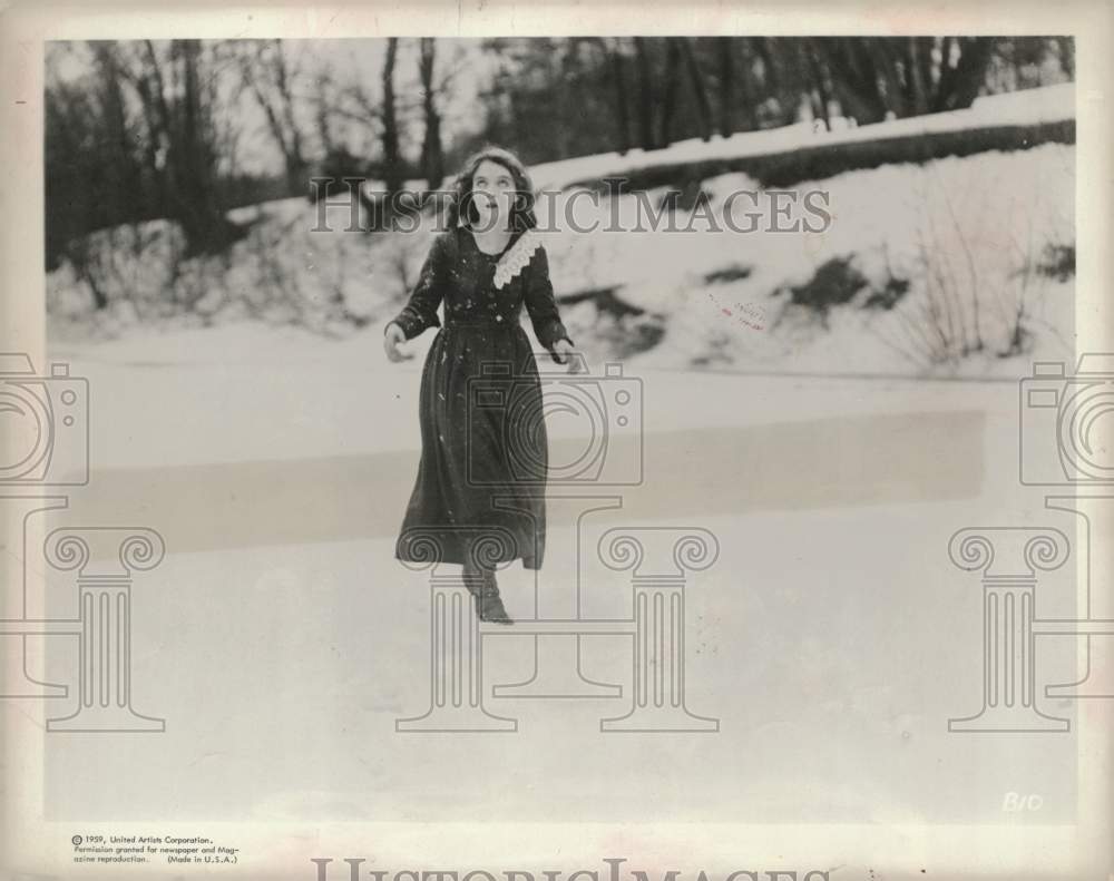 1920 Press Photo Lillian Gish in scene from &quot;Way Down East.&quot; - hpx13265- Historic Images