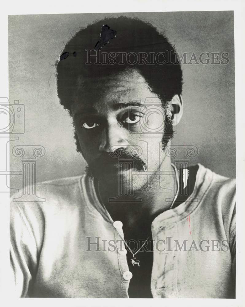 1976 Press Photo Melvin Van Peebles, Author of "Just an Old Sweet Song" on CBS- Historic Images