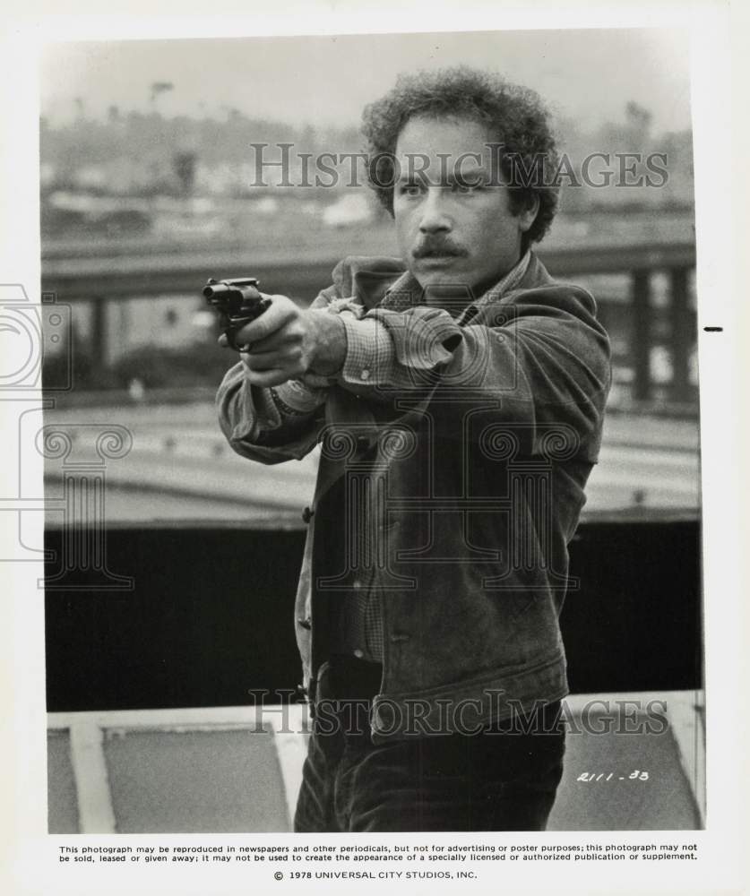 1978 Press Photo Actor Richard Dreyfuss as Moses Wine in &quot;The Big Fix&quot;- Historic Images