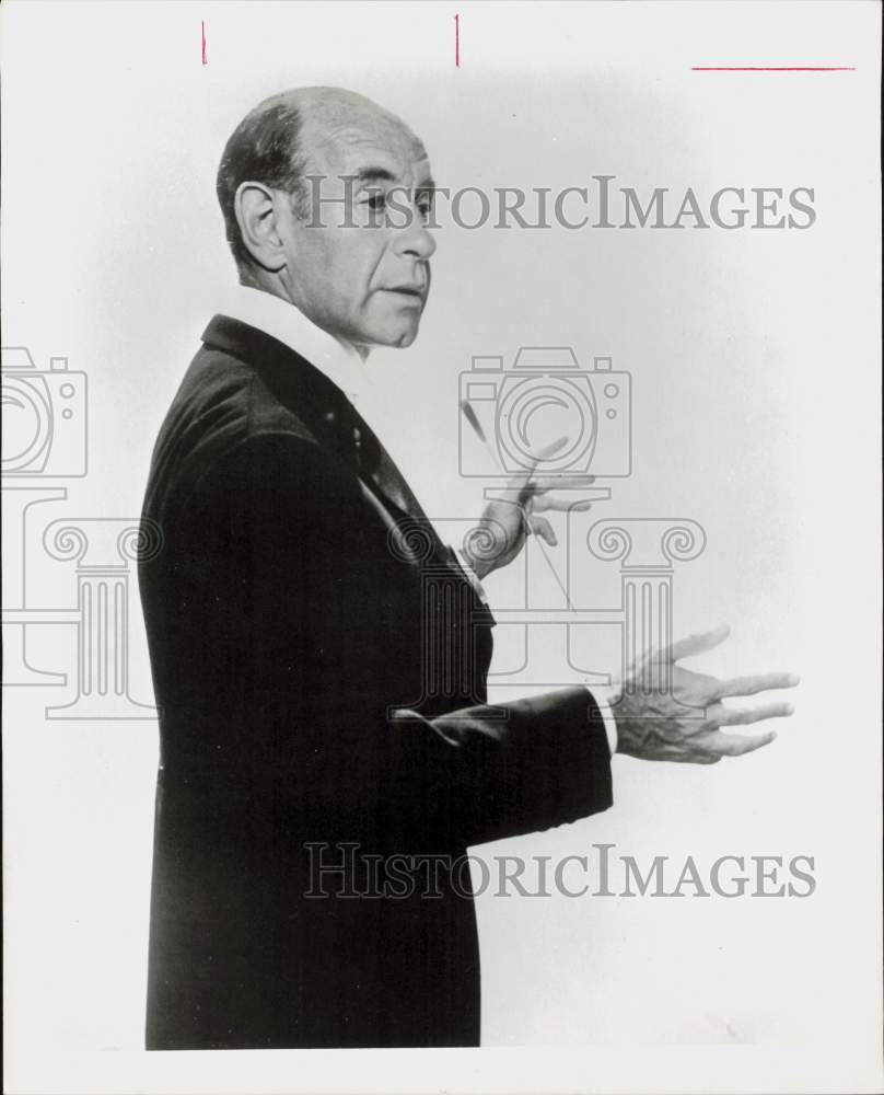 1971 Press Photo Conductor Erich Leinsdorf - kfp10394- Historic Images