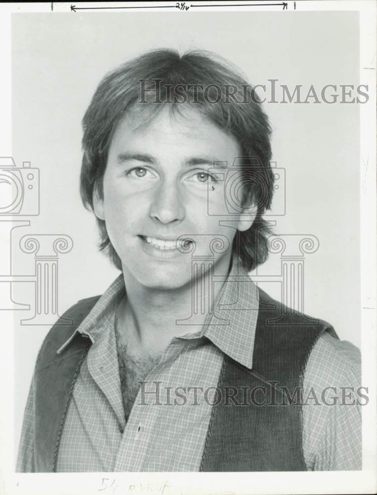 Press Photo Actor John Ritter, Star of &quot;Three&#39;s Company&quot;, ABC-TV - kfp12665- Historic Images