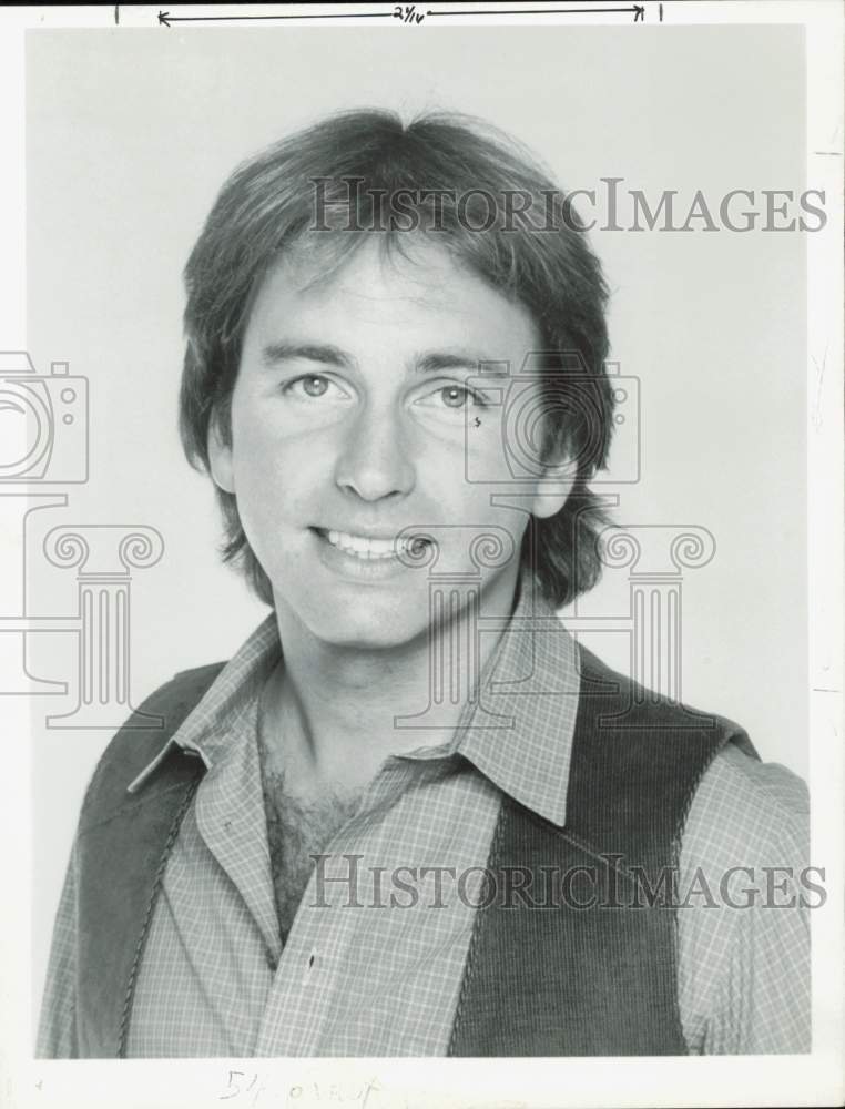 Press Photo Actor John Ritter, Star of "Three's Company", ABC-TV - kfp12665- Historic Images