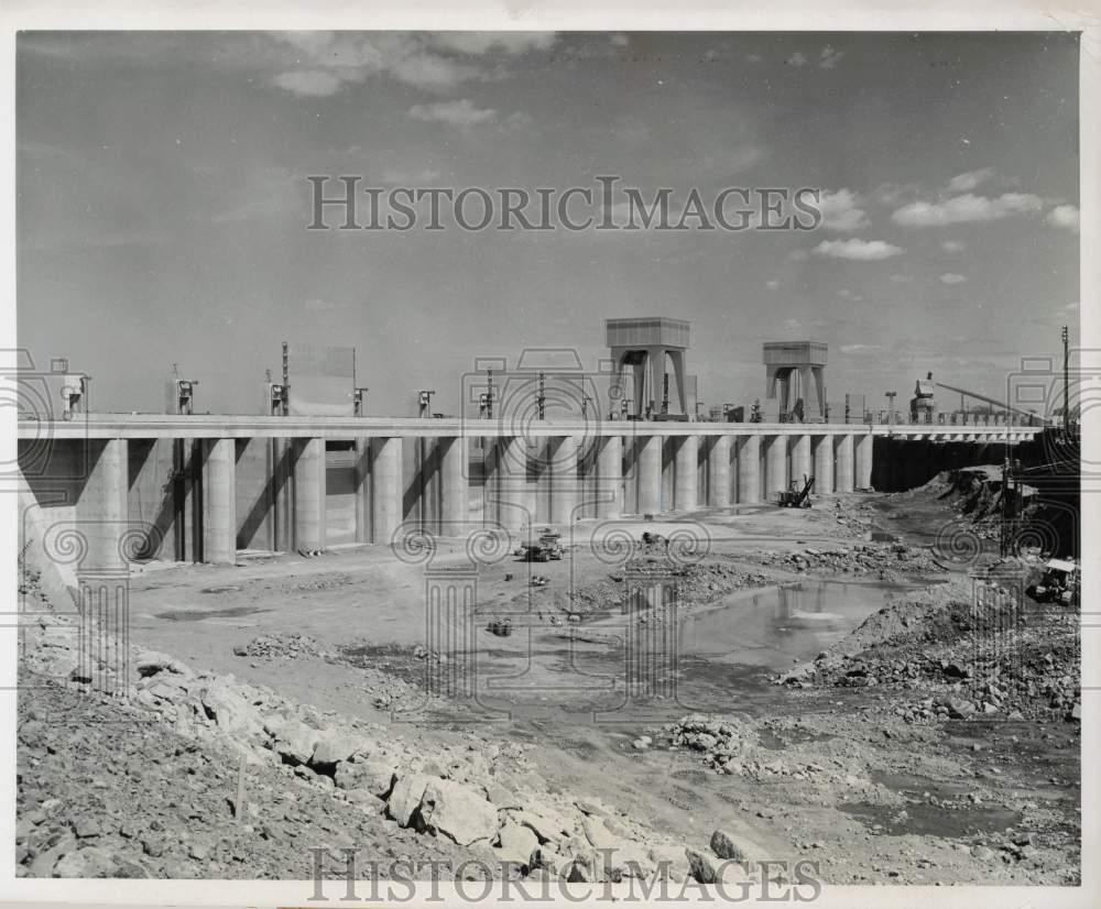 Press Photo Stage 2 construction of the Iroquois Dam in New York - kfx11126- Historic Images