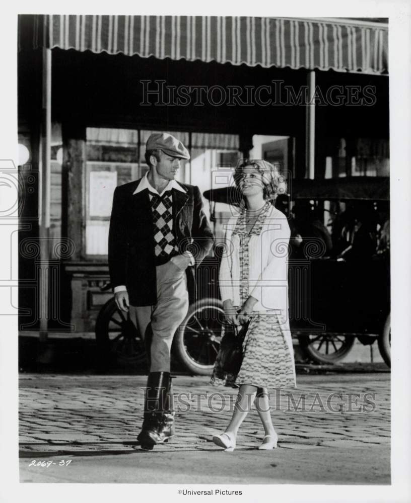 Press Photo Actors Robert Redford and Susan Sarandon in &quot;The Great Waldo Pepper&quot;- Historic Images