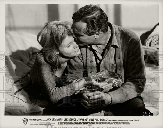Press Photo Lee Remick and Jack Lemmon in "Days of Wine and Roses" Movie Scene- Historic Images