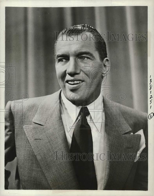 Press Photo Television Host Ed Sullivan - kfx25922- Historic Images
