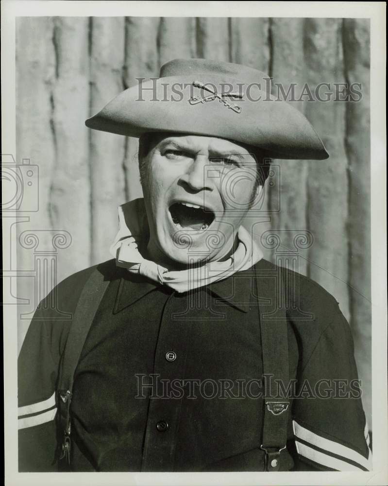 1965 Press Photo Actor Larry Starch in &quot;F-Troop&quot; Show - kfx32458- Historic Images