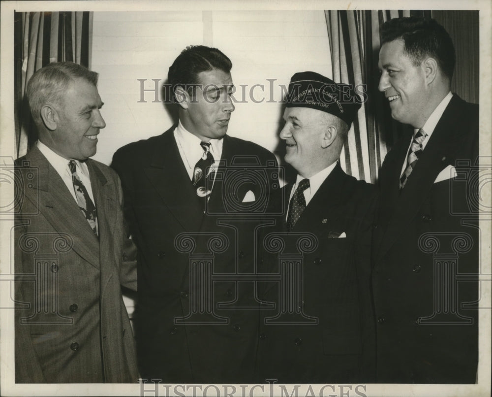 1948 Press Photo Attendees Veterans of Foreign Wars Legislative Dinner, New York - Historic Images