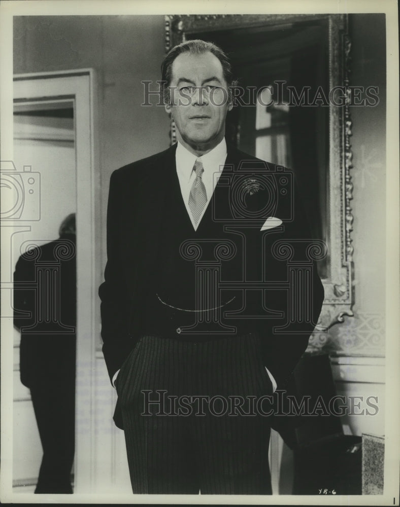 1964 Press Photo The Yellow Rolls Royce starring Rex Harrison - Historic Images