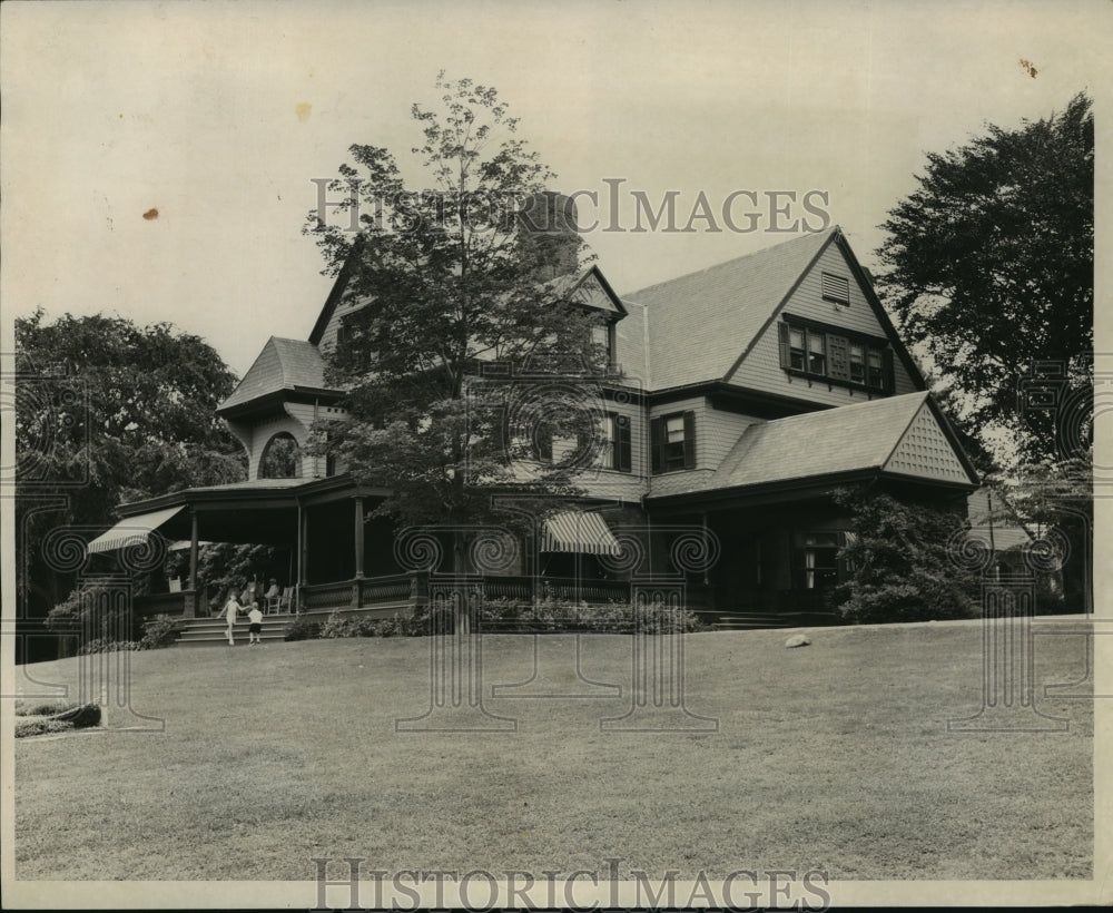 1961 Press Photo House of Teddy Roosevelt in 1905 - Historic Images