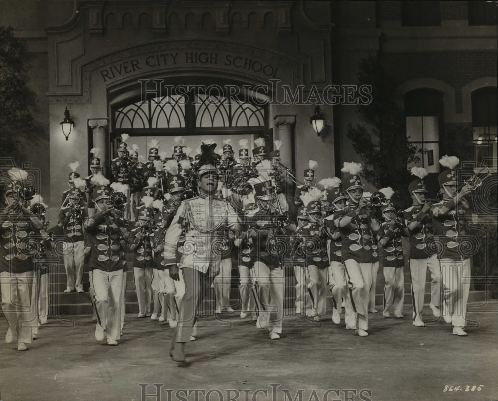 1962 Press Photo The Music Man starring Robert Preston - Historic Images