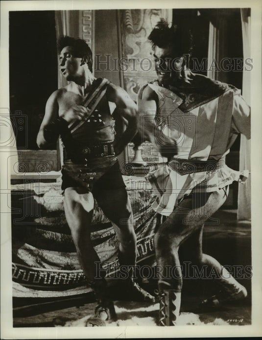 1961 Press Photo The Colossus of Rhodes starring Rory Calhoun - Historic Images