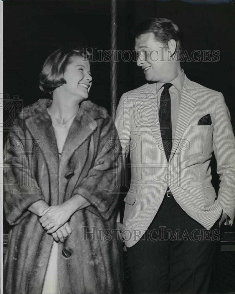 Mike Nichols &amp; Barbara Bel Geddes for play Luv  - Historic Images