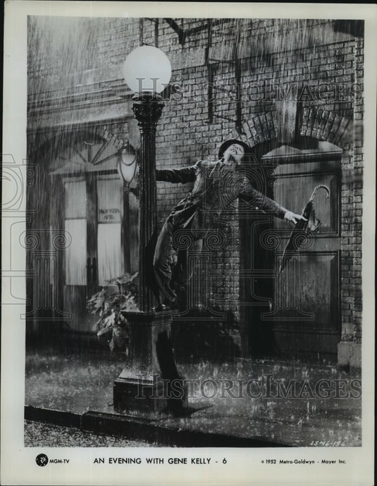 1952 Press Photo An Evening With Gene Kelly from Metro Goldwyn Mayer - Historic Images