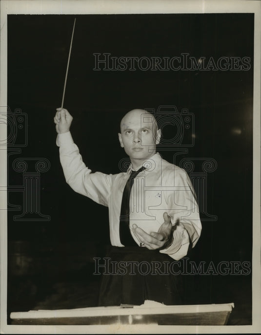 1959 Press Photo Actor Yul Brynner in "Once More with Feeling" - Historic Images