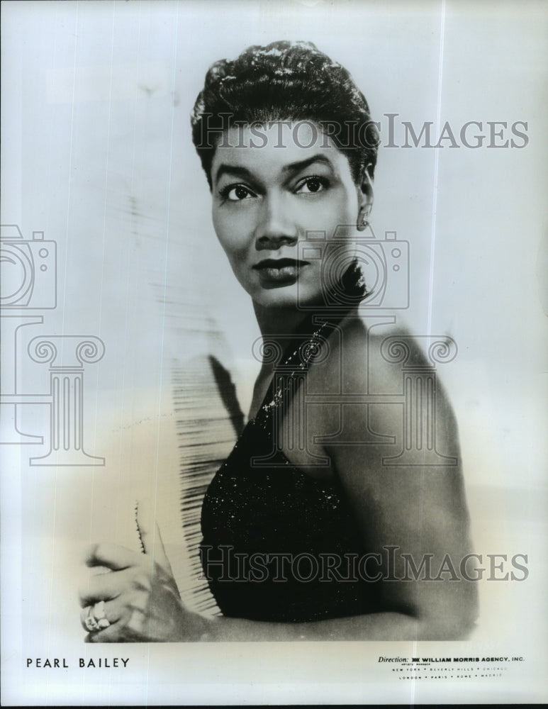 1966 Press Photo Singer Pearl Bailey - Historic Images