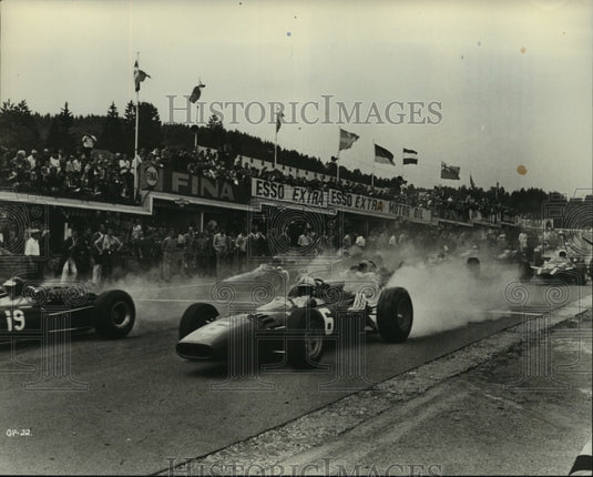 1966 Press Photo Gran Prix starring James Garner, Eva Marie Saint - Historic Images
