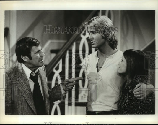 Paul Lynde, John Calvin, Jane Actman on "The Paul Lynde Show" - Historic Images