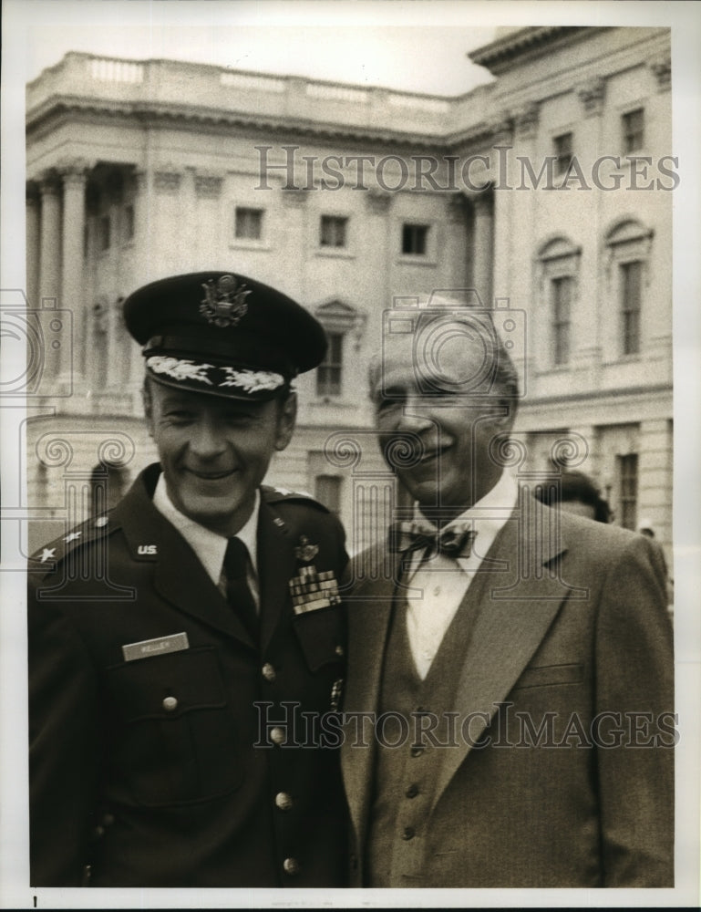 1978 Larry Linville, Jack Albertson on &quot;Grandpa Goes to Washington&quot; - Historic Images