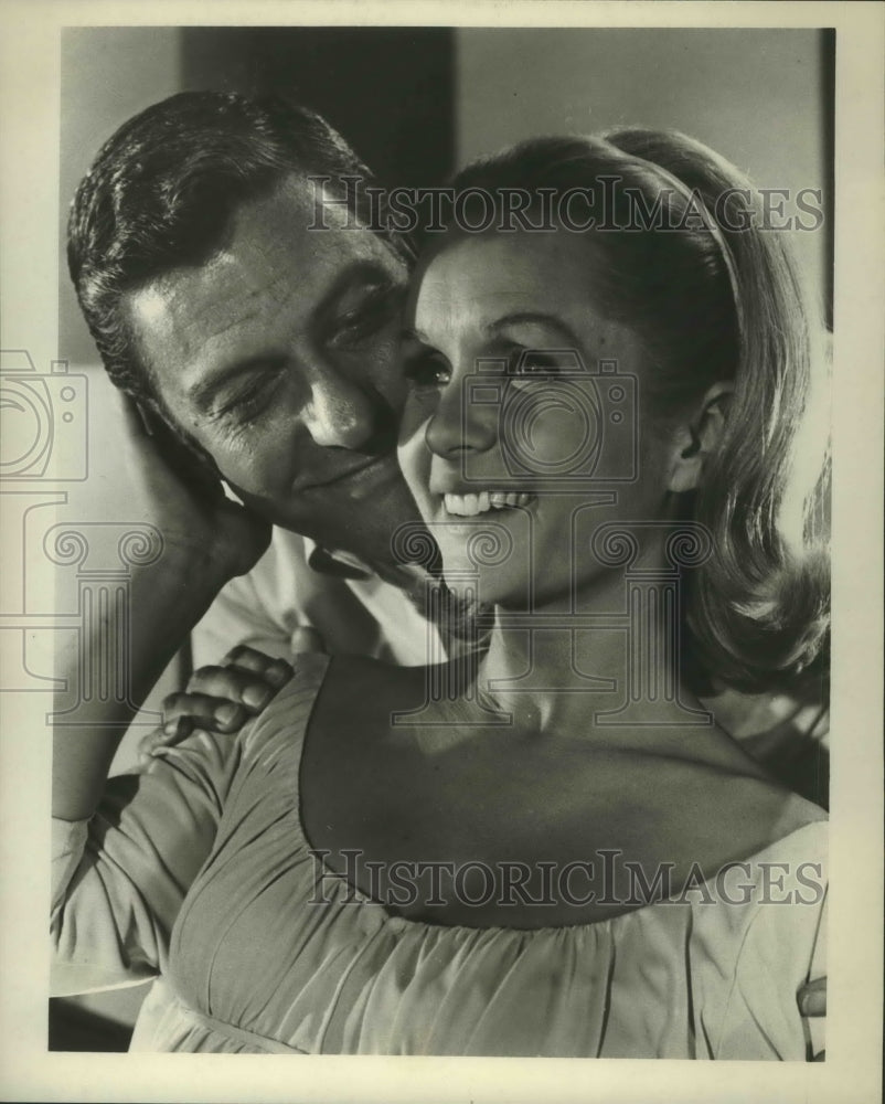 1967 Press Photo Divorce American Style with Dick Van Dyke &amp; Debbie Reynolds - Historic Images