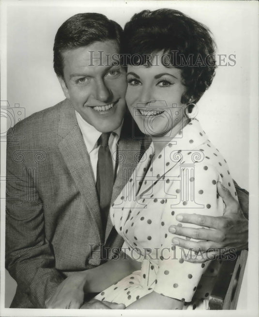 1967 Press Photo Dick Van Dyke, Janet Leigh in Bye Bye Birdie on CBS - Historic Images