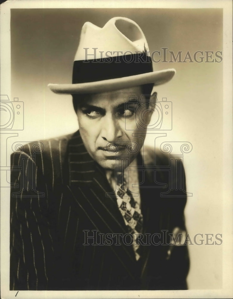 1931 Press Photo J Carroll Nuish in Homicide Squad from Universal Pictures - Historic Images