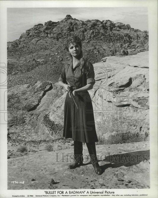 1964 Press Photo Ruta Lee starring in "Bullet For A Badman" - Historic Images