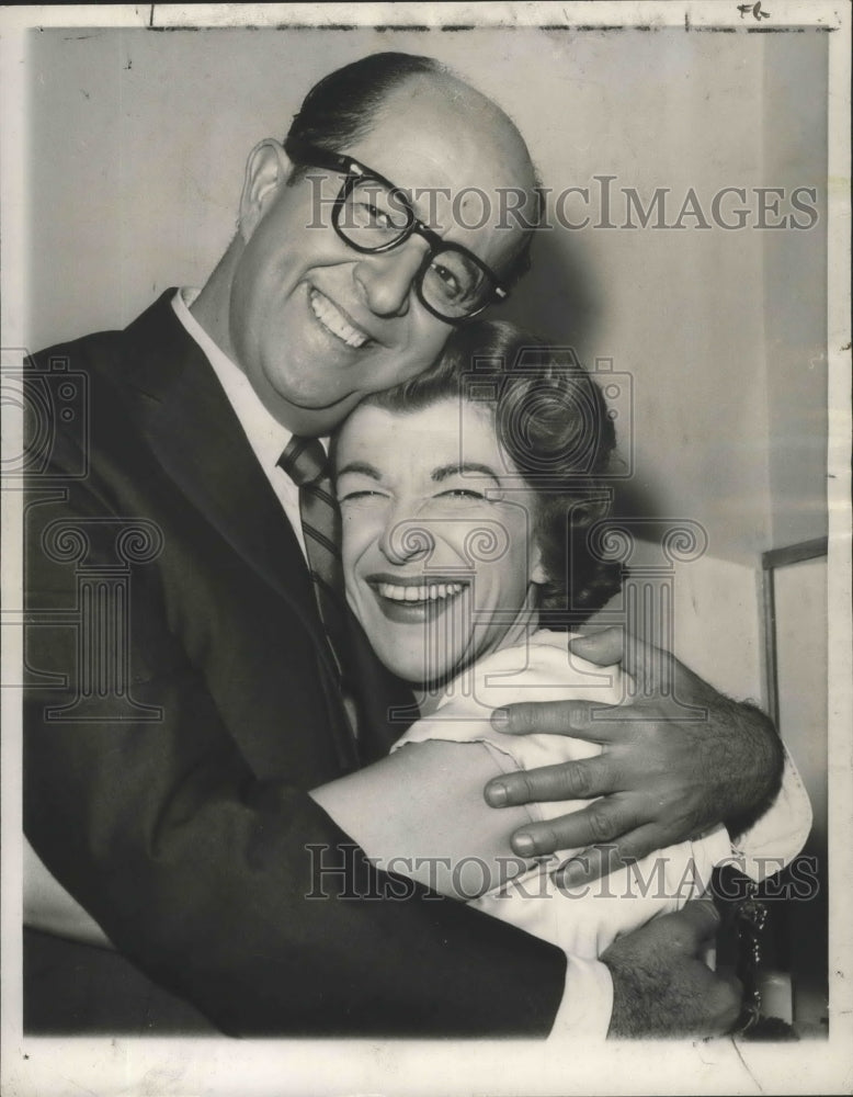 1980 Press Photo Nancy Walker &amp; Phil Silvers stars Do Re Me at St James Theater - Historic Images