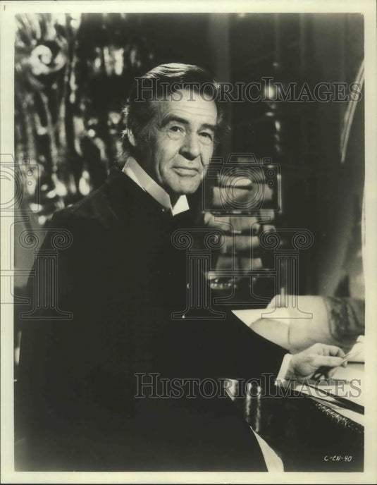 1969 Press Photo Robert Ryan starring in "Captain Nemo & the Underwater City" - Historic Images
