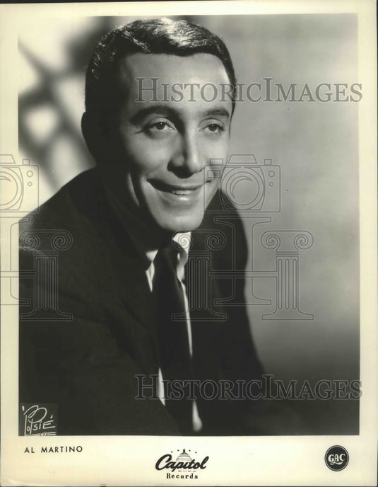 Musician Al Martino on Capitol Records  - Historic Images