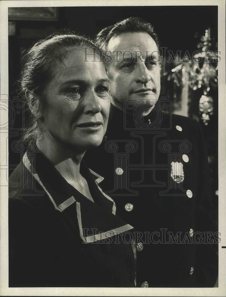 1971 Press Photo The Price starring Colleen Dewhurst &amp; George C Scott - Historic Images