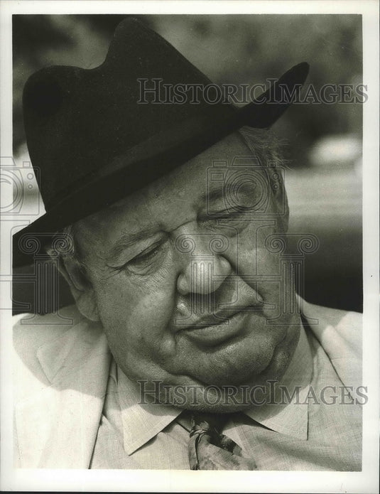 1966 Press Photo Charles Laughton stars in Advise & Consent on CBS - Historic Images
