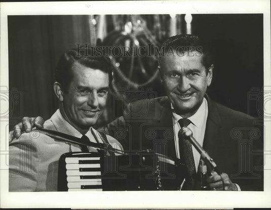 1969 Myron Floren guest star on "The Lawrence Welk Show"  - Historic Images